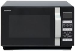 Sharp - R360KM 900W Microwave - Black